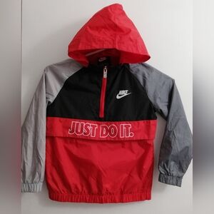 Nike Air Flight WINDBREAKER "JUST DO IT" Kids 110-116CM 5_6 Years New Wore Once
